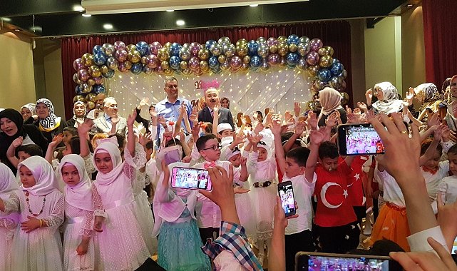 Yüreğir'de 4-6 yaş Kur'an kurslarından yıl sonu etkinliği