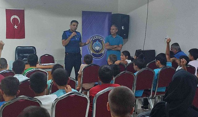 Zabıta müdürlüğünden öğrencilere bilinçli tüketici eğitimi