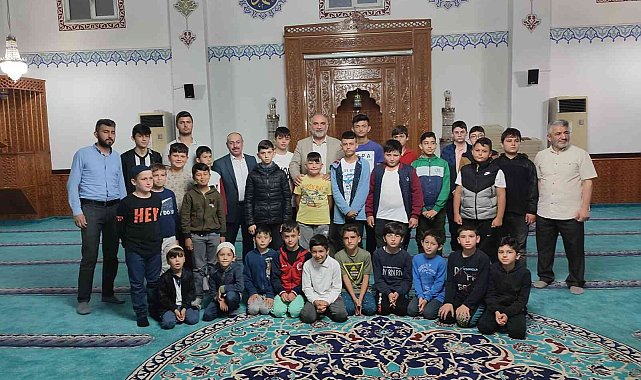 40 gün camiye giden çocuklara bisiklet