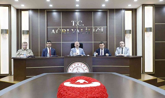 Ağrı&#039;da İnsan Ticaretiyle Mücadele Koordinasyon Kurulu toplantısı yapıldı