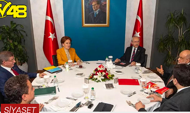 Altılı masa görüşmelerinde 6. görüşme