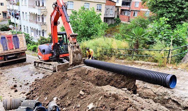 Altınordu&#039;da alt ve üstyapı çalışmaları hızlandı