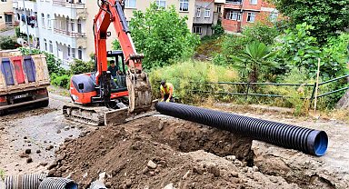 Altınordu'da alt ve üstyapı çalışmaları hızlandı