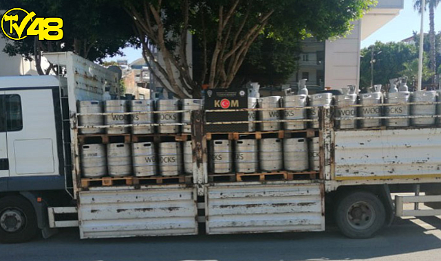 Antalya&#039;da 10 bin litre sahte içki ele geçirildi