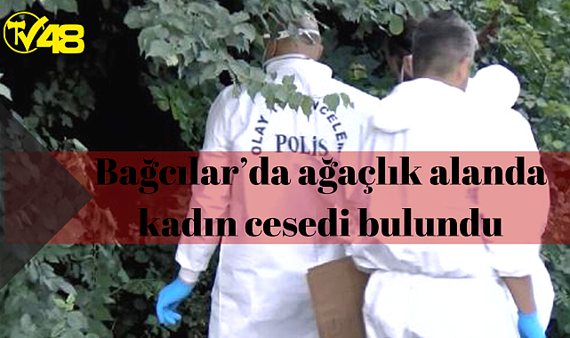 Bağcılar&#039;da ağaçlık alanda kadın cesedi bulundu