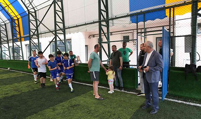Başkan Aygün &quot;Spor yapmak ve eğitim almak isteyen öğrencilerimizin yanındayız&quot;