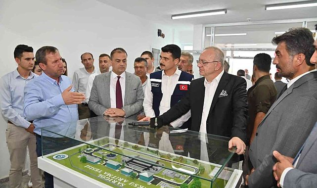 Başkan Ergün, 55 milyon TL&#039;lik tesisi inceledi