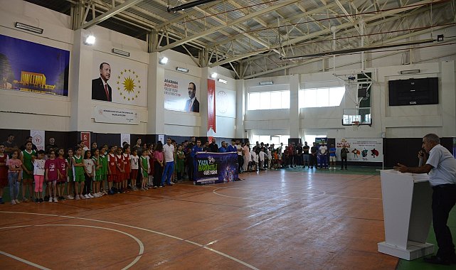 Batman&#039;da yaz spor okulları açıldı