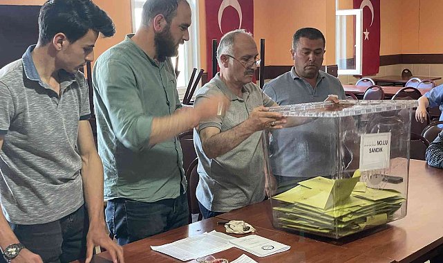 Belediye başkanlığı seçimi heyecanının yaşandığı Dodurga&#039;da sandıklar açılıyor