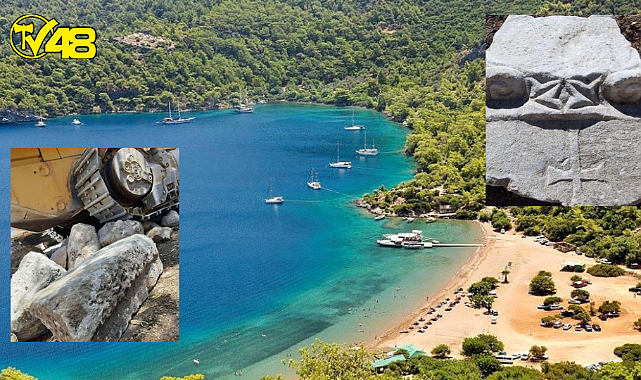 Bodrum Cennet Koyu’nda arkeolojik kalıntılar çıktı mı?
