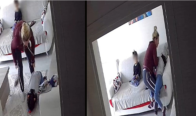 Boşandığı eşi eve gizli kamera yerleştirdi; kızlarını döven anne gözaltına alındı