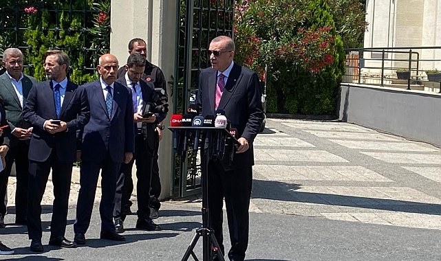 Cumhurbaşkanı Erdoğan, &quot;NATO mutabakatına YPGPYD ve FETÖ&#039;nün girmiş olması başarıdır&quot;