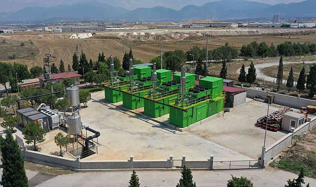 Denizli&#039;nin çöpleri 15 bin haneyi aydınlatıyor