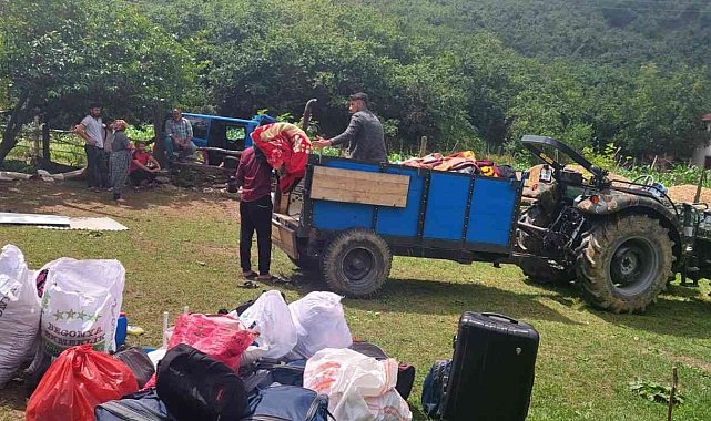 Düzce&#039;de 364 kişi tahliye edildi