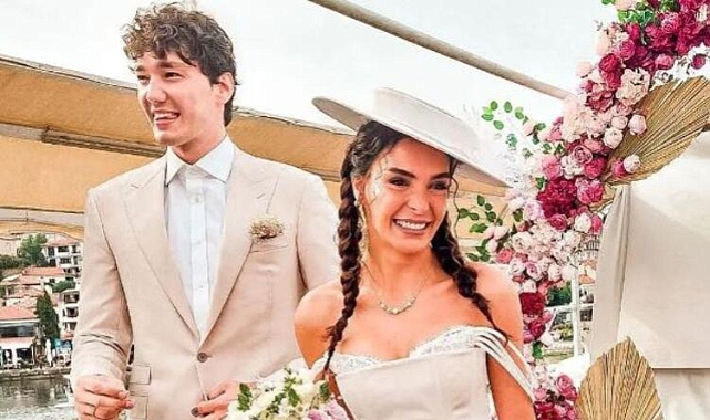 Ebru Şahin ile Cedi Osman evlendi! 