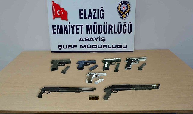 Elazığ&#039;da asayiş ve şok uygulamalarında 128 şüpheli yakalandı