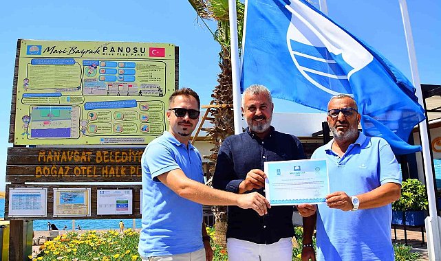 En çok mavi bayrağa sahip il Antalya, ilçe Manavgat oldu