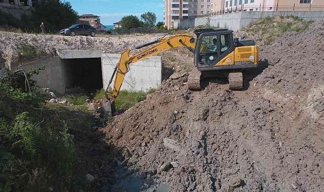 Fatsa&#039;da dere yatakları temizleniyor