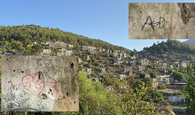 Fethiye&#039;de tarihe büyük saygısızlık!