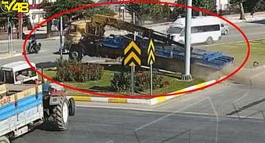 Freni boşalan vinç dehşet saçtı; 2 ölü, bir yaralı