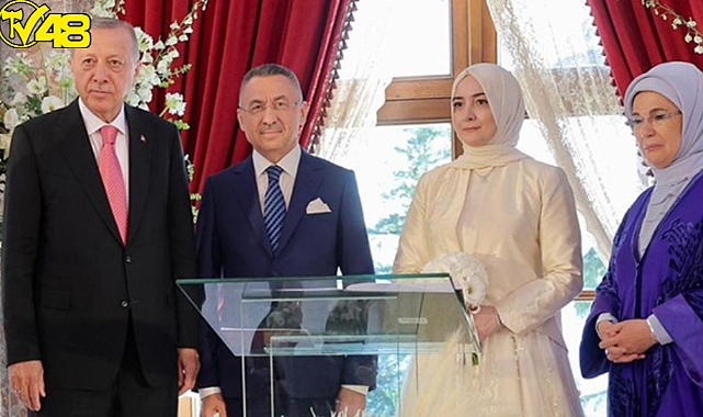 Fuat Oktay ve Hümeyra Şahin evlendi