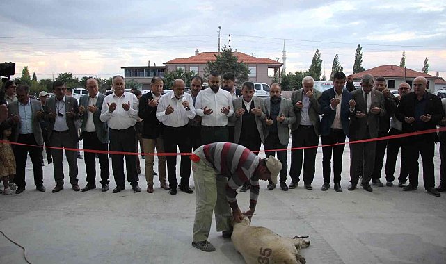 Karaman&#039;da merhum Ziraat Odası Başkanı Recep Muğlu&#039;nun ismi satış mağazasına verildi