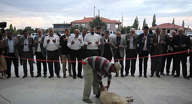 Karaman'da merhum Ziraat Odası Başkanı Recep Muğlu'nun ismi satış mağazasına verildi
