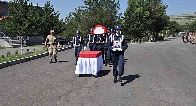 Kazada hayatını kaybeden astsubayın cenazesi memleketine gönderildi