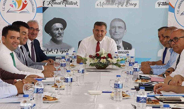 Koca: &quot;Mersin&#039;de eğitimin niteliğini yükseltmek temel hedefimiz&quot;