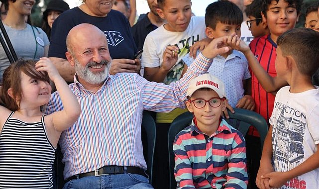 Kocasinanlı çocuklar Başkan Çolakbayrakdar ile şenlendi