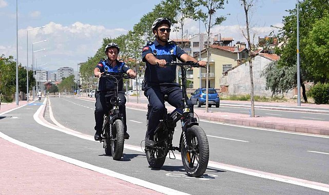 Konya&#039;da bisikletli zabıtalar göreve başladı