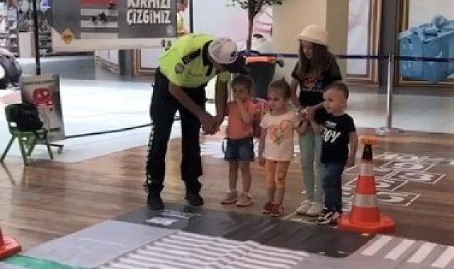 Kütahya&#039;da 4 saatte 163 çocuğa &#039;Güvenlik trafik eğitimi&#039;