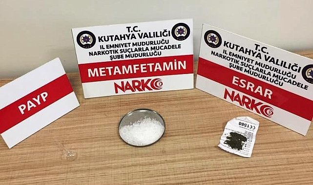Kütahya&#039;da bekçiler şahsın üzerinde uyuşturucu ele geçirdi