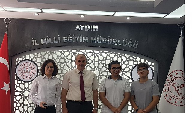 LGS Türkiye Şampiyonları, Milli Eğitim Müdürü Okumuş ile bir araya geldi