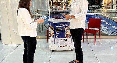 Mardin'de vatandaşlara viral hepatitler bilgilendirmesi