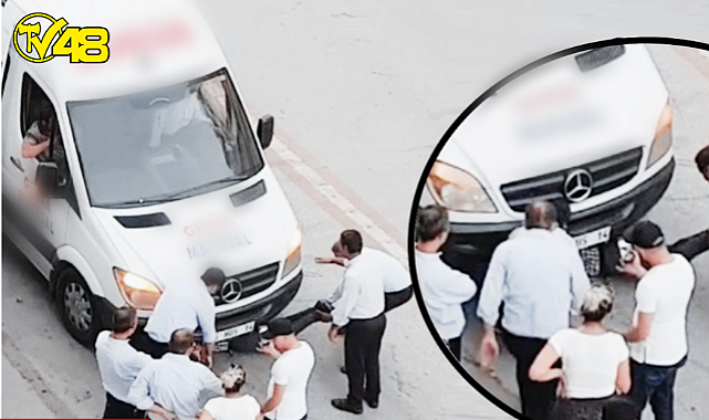 Market fişi 5 TL eksik diye servisten indirilen müşteri aracın altına girdi