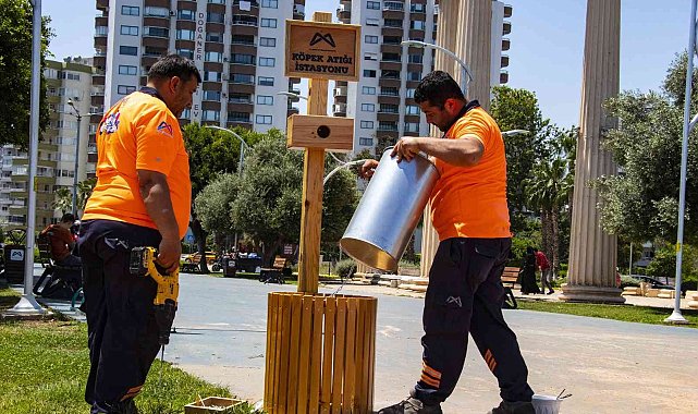 Mersin&#039;de köpek atık istasyonu sayısı 2 kat artırıldı