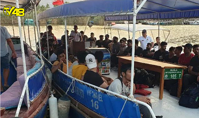 Muğla&#039;da 122 kaçak göçmen yakalandı