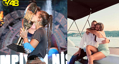 Nisa Bölükbaşı ve Ogeday'dan Aşk Pozu