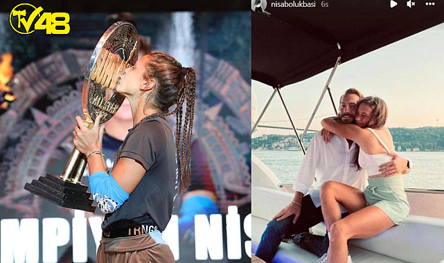 Nisa Bölükbaşı ve Ogeday&#039;dan Aşk Pozu