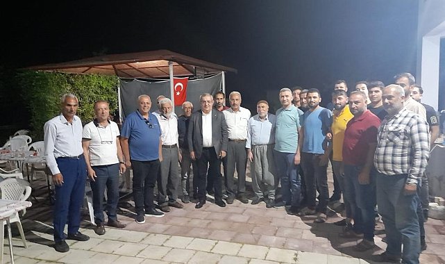 Reşat Erdoğan, Alişar Köyünü ziyaret etti