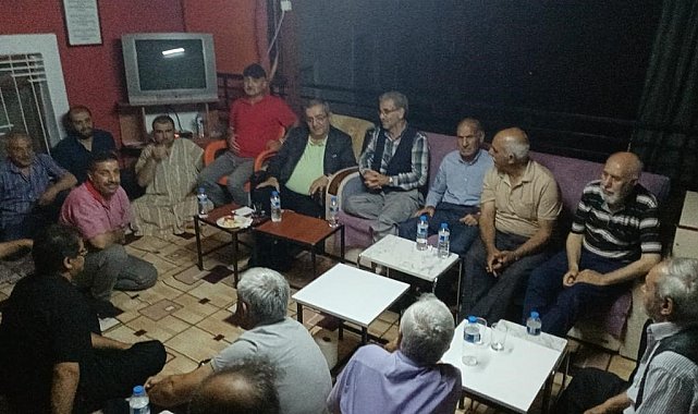 Reşat Erdoğan, Yıldıztepe Mahallesi&#039;ndeki vatandaşlarla buluştu