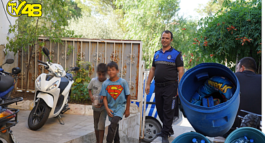 TRAFİĞİ TEHLİKEYE SOKAN ÇOCUKLARA DENETİM GERÇEKLEŞTİRİLDİ