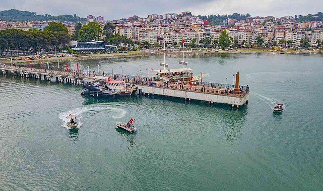 Ünye&#039;de Kabotaj Bayramı&#039;nın 96&#039;ncı yıldönümü kutlandı