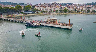 Ünye'de Kabotaj Bayramı'nın 96'ncı yıldönümü kutlandı