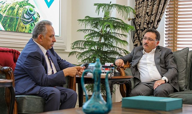 Vali Çiçek Talas İlçesi&#039;ni Ziyaret Etti