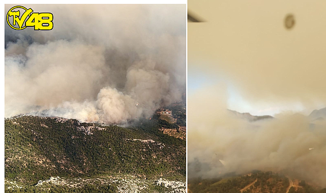 Yangına Müdahale Üç Koldan Devam Ediyor!