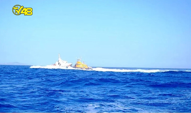 Yunanistan&#039;dan Ege&#039;de taciz! Sahil Güvenlik müdahale etti!