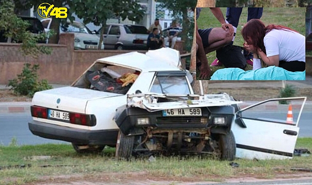 1 AYLIK EVLİ ÇİFTİ KAZA AYIRDI!