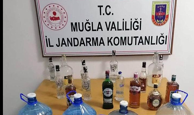280 litre el yapımı kaçak alkol ele geçirildi